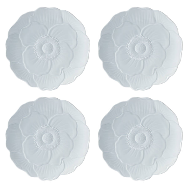 Lenox Butterfly Meadow Porcelain Accent Plates Botanical Floral Set for Elegant Dining Collection Blue 897766
