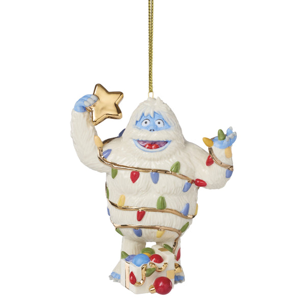 Lenox Licensed Porcelain Christmas Ornament Officially Holiday Tree Collectible with Gold Accent Bumble The Abominable Snowman Ornament 897863