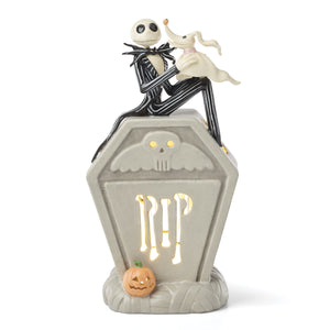 Lenox Nightmare Before Christmas Jack Skellington Porcelain Lit Figurine Holiday Shelf Decor 897877