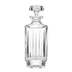 Lenox Estate Reed and Barton Lead Crystal Decanter with Hand-cut Faceted Barware Design 897893