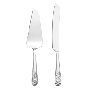 Lenox Holiday Lenox Stainless Steel Serving Set with Holly Berry Handle Detail 897915