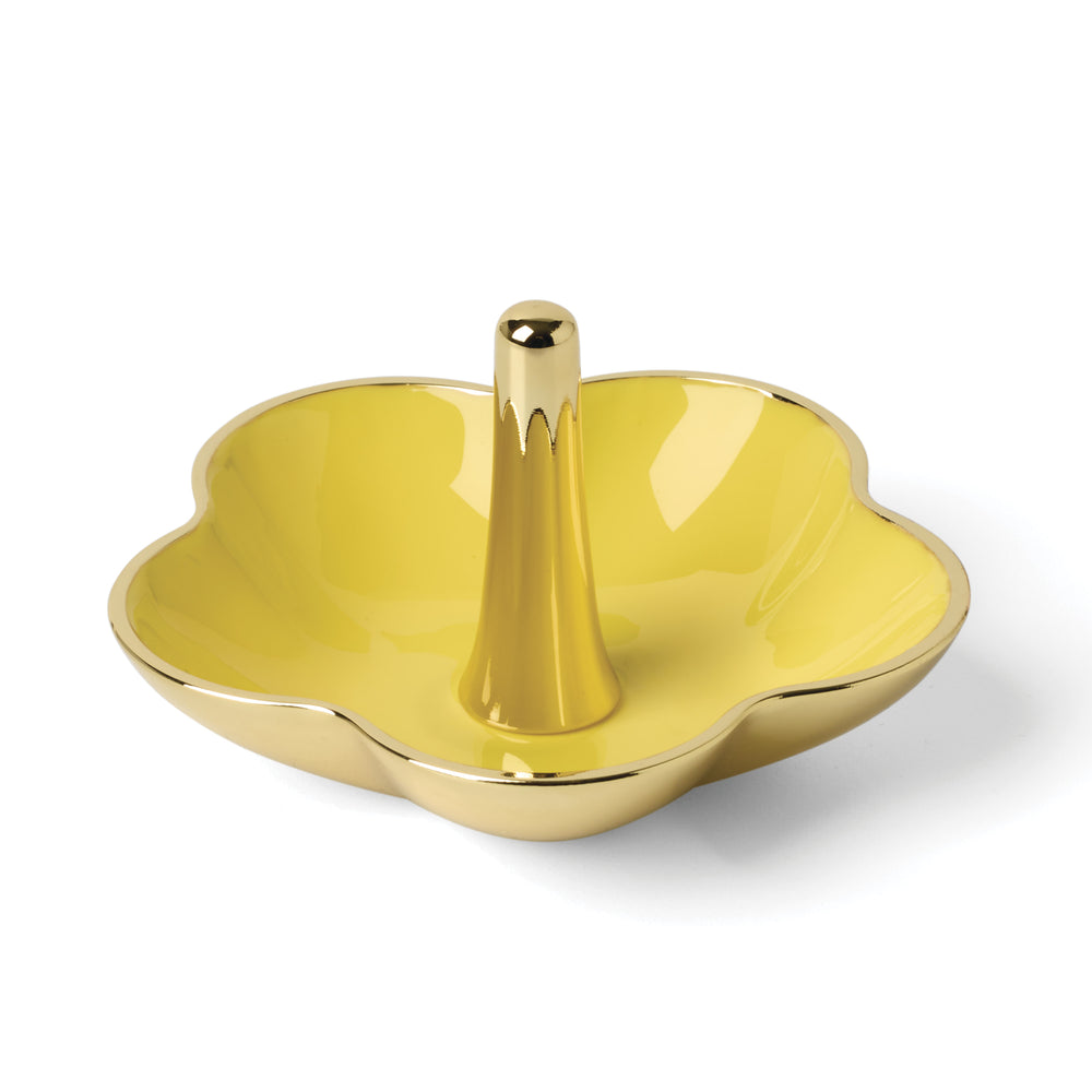 Lenox Make It Pop Kate Spade Goldplate Floral Ring Dish Elegant Vanity Jewelry Accent Tray Pink 897935