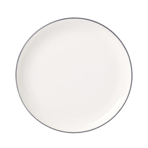 Lenox 24 Seven Colors Ombre Porcelain Dinnerware Set for Everyday Dining and Entertaining Taupe / Grey 897980