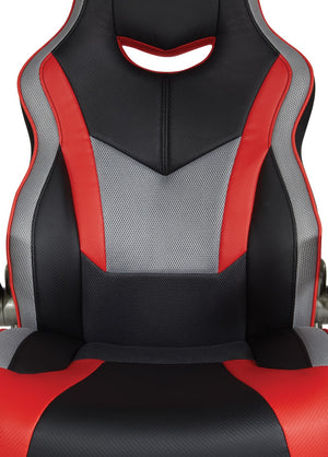OSP Home Furnishings Uplink Gaming Chair Red