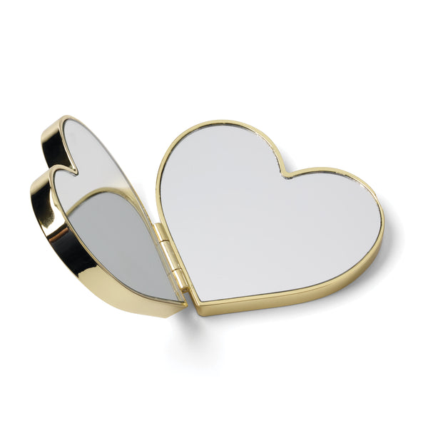 Lenox Happily Ever After Bridal Keepsake Compact Goldplate Enamel Stainless Steel 898056