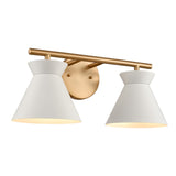 Forme 18'' Wide 2-Light Vanity Light - Brushed Gold 89811/2 Elk Lighting