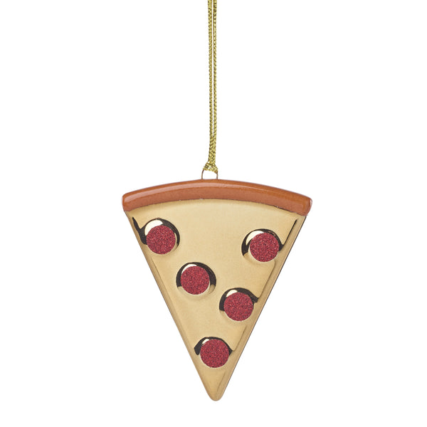 Lenox Be Jolly Kate Spade Holiday Ornament Whimsical Festive Christmas Accent Gift for Home Decor Be Jolly Pizza Slice Ornament 898233