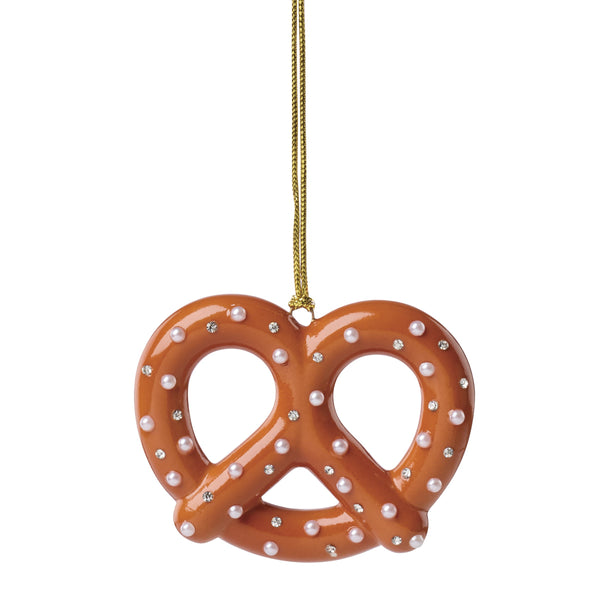 Lenox Be Jolly Kate Spade Holiday Ornament Whimsical Festive Christmas Accent Gift for Home Decor Be Jolly Pretzel Ornament 898234