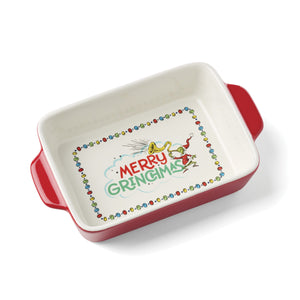 Lenox Merry Grinchmas Licensed Stoneware Mini Baking Dish for Festive Holiday Tables 898257