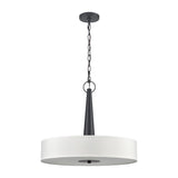 Leo 22'' Wide 4-Light Pendant - Matte Black 89835/4 Elk Lighting