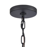 Leo 22'' Wide 4-Light Pendant - Matte Black 89835/4 Elk Lighting