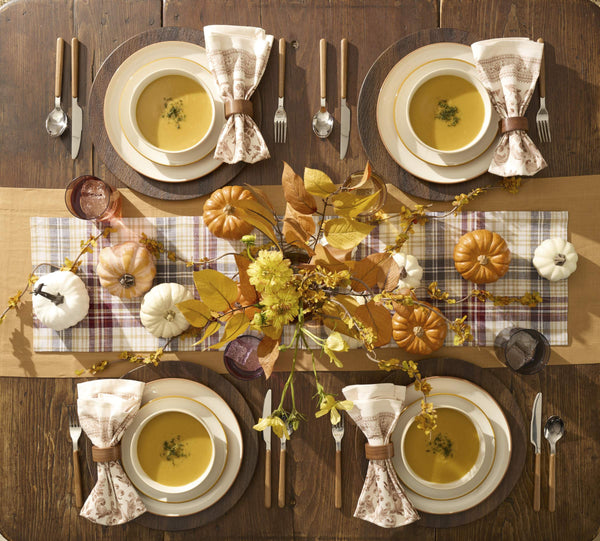 Lenox 24 Seven Stainless Mirror Polish Faux Wood Handle 12 Piece Flatware Set Indoor Outdoor 898350