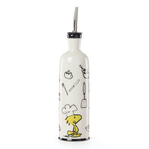 Lenox Chef Snoopy Glazed Porcelain Oil Bottle Peanuts Kitchen Collectible with Woodstock 898443