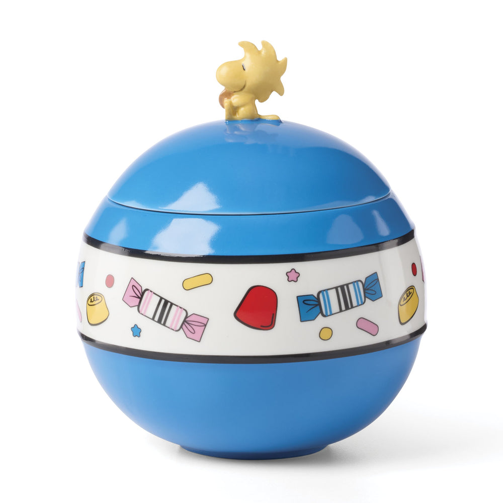 Lenox Chef Snoopy Porcelain Candy Dish Peanuts Licensed Glazed Lidded Treat Holder 898447