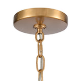 Leo 22'' Wide 4-Light Pendant - Brushed Gold 89845/4 Elk Lighting