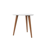 Manhattan Comfort Utopia Contemporary - Modern End Table White Gloss 89851