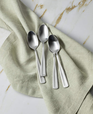 Lenox Reid Stainless Steel Dinner Knives Satin Finish Set for Elegant Everyday Dining 898525