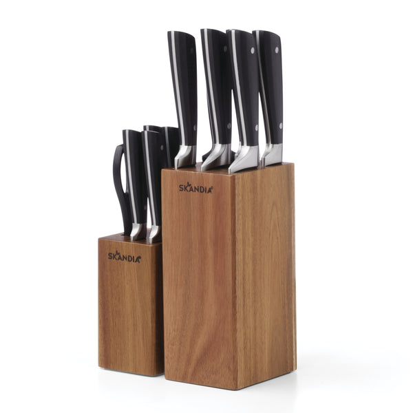 Lenox Constract Skandia 13 Piece Forged Stainless Knife Set with Modular Hardwood Block 898541