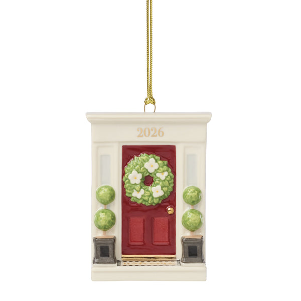 Lenox 2026 New Home Keepsake Ornament with Gold Inscription Festive Doorway Holiday Decor 898585