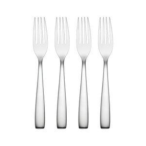 Lenox Austin Mirror Polish Stainless Steel Fork Set for Elegant Minimalist Everyday Dining Table Salad Fork 898598