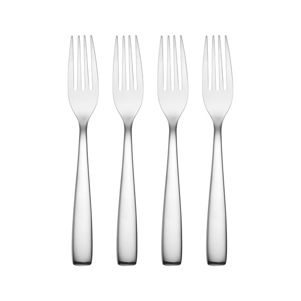 Lenox Austin Mirror Polish Stainless Steel Fork Set for Elegant Minimalist Everyday Dining Table Salad Fork 898598