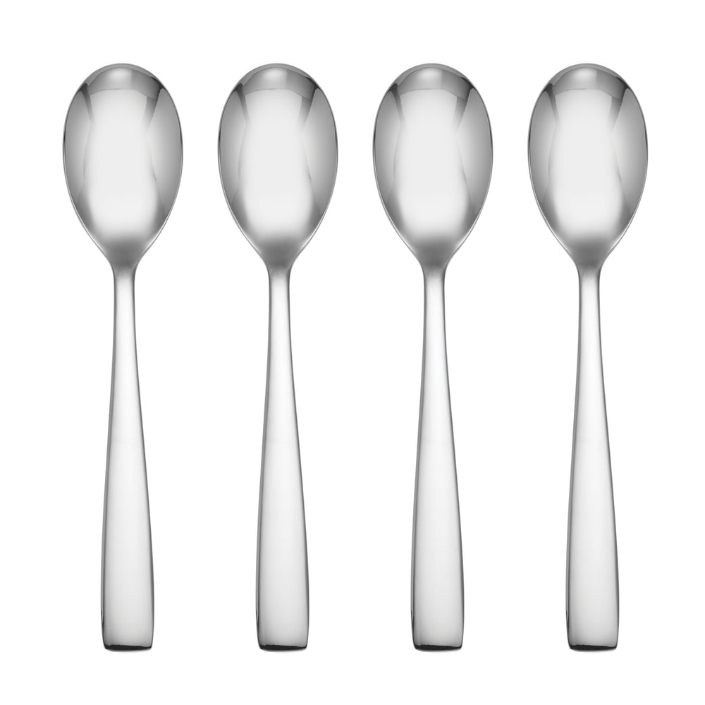 Lenox Austin Hampton Forge Stainless Steel Spoons Mirror Polish Sleek Formal Dining Table Set Teaspoons 898602