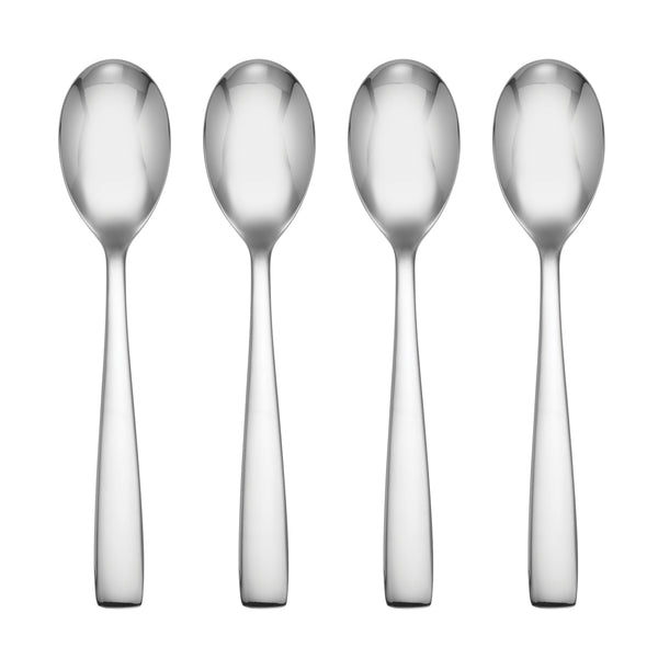 Lenox Austin Hampton Forge Stainless Steel Spoons Mirror Polish Sleek Formal Dining Table Set Teaspoons 898602