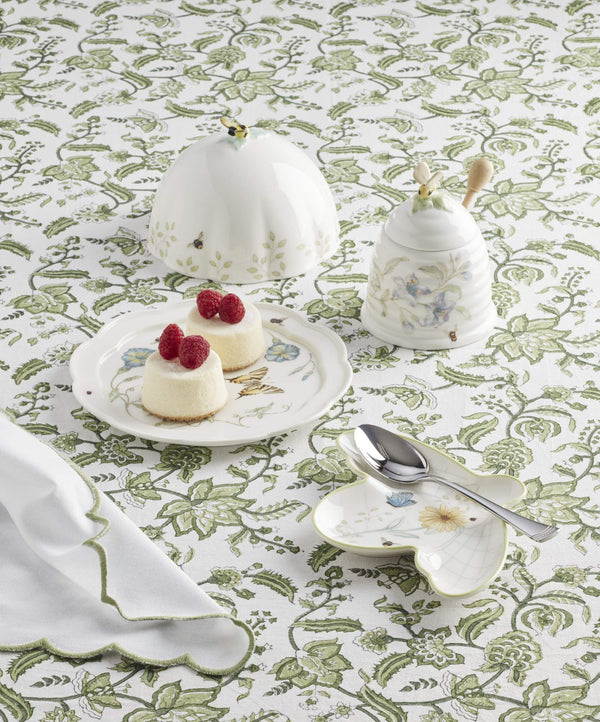 Lenox Butterfly Meadow Porcelain Beehive Spoon Rest Botanical Kitchen Cooking Accent 898629