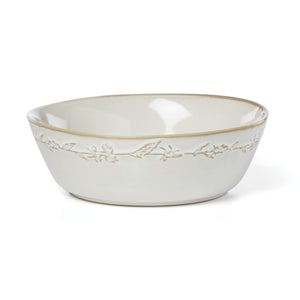 Lenox Homespun Stoneware Dinnerware Set with Thistle Relief Glaze for Rustic Farmhouse Table Style 16-Piece 898636