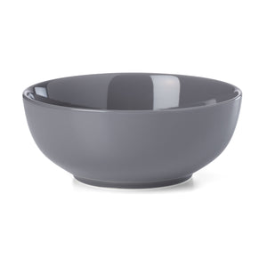 Lenox 24 Seven Colors Porcelain Nesting Bowl Set with Ombre Gradient and Wooden Trivet Stand Pumice 898656