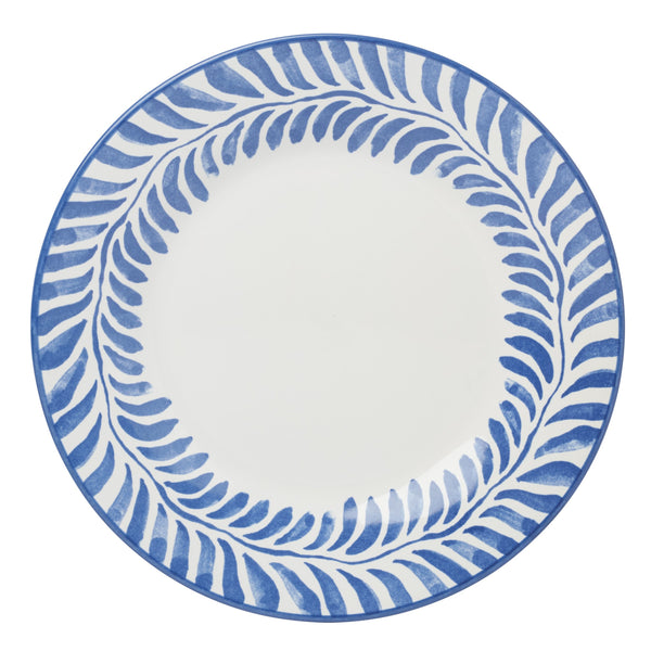 Lenox Solear Oneida Stoneware Dinnerware Set Artisan Brushstroke Motifs for Everyday Dining Service Blue 898735