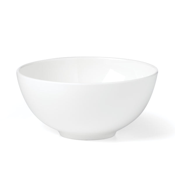 Lenox Studio 1414 Bone China Coupe Dinnerware Set Rimless Profile Bright White Gloss Modern Table 12-Piece 898745