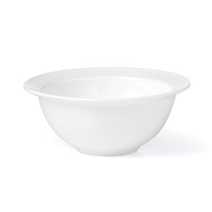 Lenox Studio 1414 Bone China Rimmed Dinnerware Set Service for Four with Glossy White Finish 12-Piece 898751