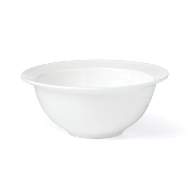 Lenox Studio 1414 Bone China Rimmed Dinnerware Set Service for Four with Glossy White Finish 12-Piece 898751