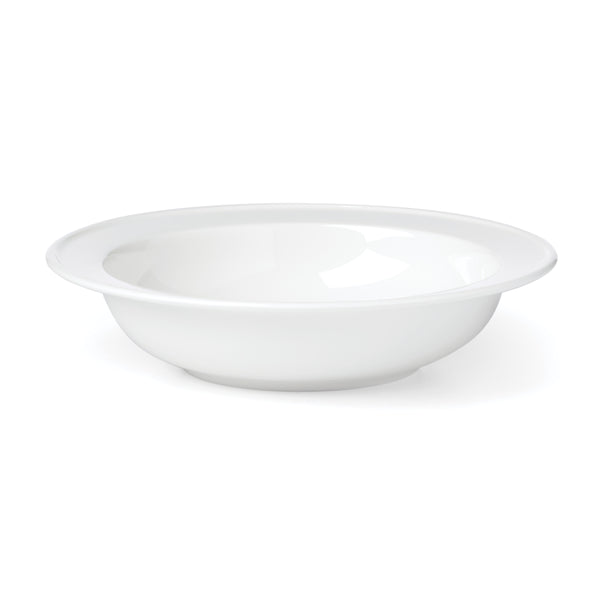 Lenox Studio 1414 Bone China Rimmed Dinnerware Set Service for Four with Glossy White Finish 12-Piece 898751