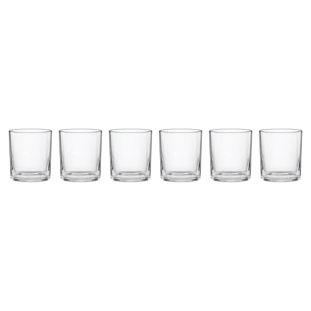 Lenox 24 Seven Oneida Clear Glass Tumblers Set of 6 for Everyday Casual Entertaining 898833