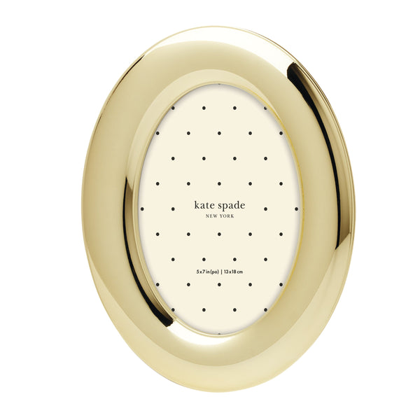 Lenox Picture This Kate Spade Puffed Metal Alloy Frame for Elegant Tabletop and Gallery Wall Display Gold 898868