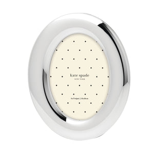 Lenox Picture This Kate Spade Puffed Metal Alloy Frame for Elegant Tabletop and Gallery Wall Display Silver 898869