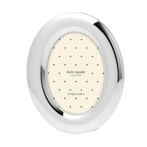 Lenox Picture This Kate Spade Puffed Metal Alloy Frame for Elegant Tabletop and Gallery Wall Display Silver 898869