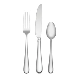 Lenox Studio 1414 Mirror Polished 18/10 Stainless Flatware Set 24 Piece with Caddy 898888