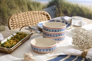 Lenox Willow Rattan Basket Serving Tray with Porcelain Inserts for Elegant Table Entertaining Hors d'Oeuvres Tray with Server 899017