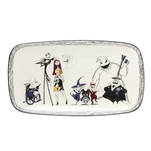 Lenox Nightmare Before Christmas Porcelain Serving Tray with Jack Skellington Gothic Art 899028