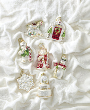 Lenox 2026 Retro Blown Glass Rocking Horse Babys First Christmas Keepsake Ornament 899032
