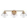 Julian 24'' Wide 3-Light Vanity Light - Brushed Gold 89912/3 Elk Lighting