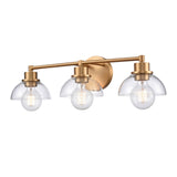 Julian 24'' Wide 3-Light Vanity Light - Brushed Gold 89912/3 Elk Lighting