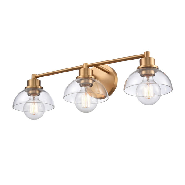 Julian 24'' Wide 3-Light Vanity Light - Brushed Gold 89912/3 Elk Lighting