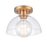 Julian 10'' Wide 1-Light Semi Flush Mount - Brushed Gold 89914/1 Elk Lighting