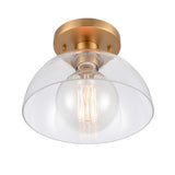 Julian 10'' Wide 1-Light Semi Flush Mount - Brushed Gold 89914/1 Elk Lighting