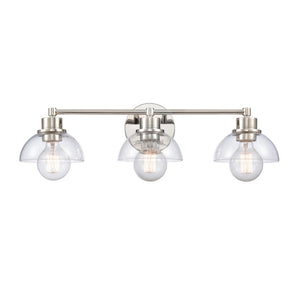 Julian 24'' Wide 3-Light Vanity Light - Polished Nickel 89922/3 Elk Lighting