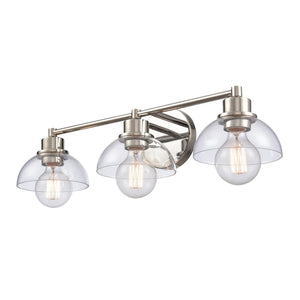 Julian 24'' Wide 3-Light Vanity Light - Polished Nickel 89922/3 Elk Lighting